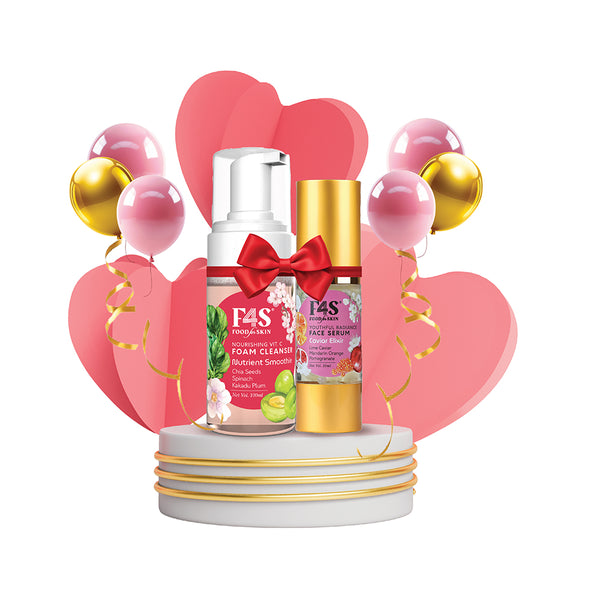 A must-have diet of Superfoods skincare to keep face glowing with youthful radiance. Contains:
Nourishing Foam Cleanser 100ml
Youthful Radiance Face Serum 30ml